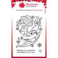 Woodware • clear singles peaceful dove 4 in x 6 in stamp set