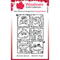 Woodware • clear singles monster gallery stamp set