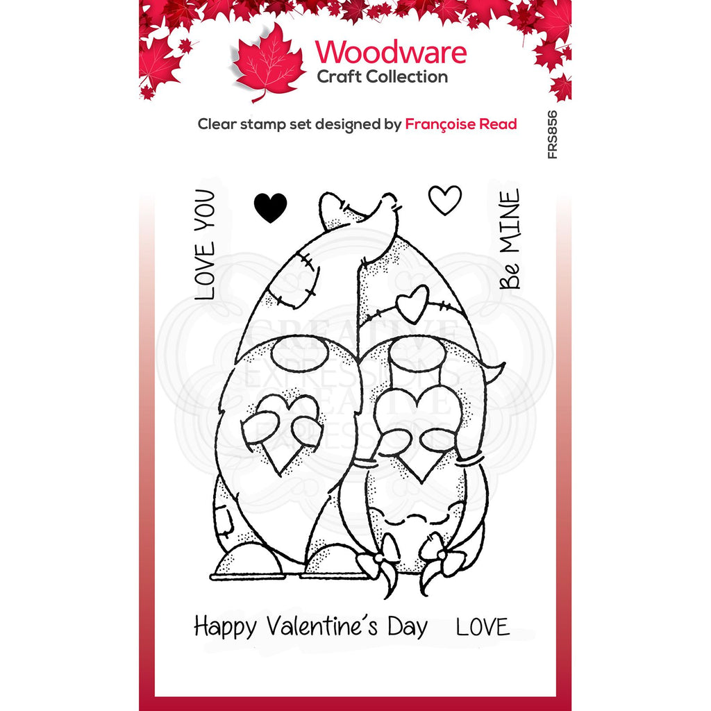 Woodware • clear stamp singles valentine gnome