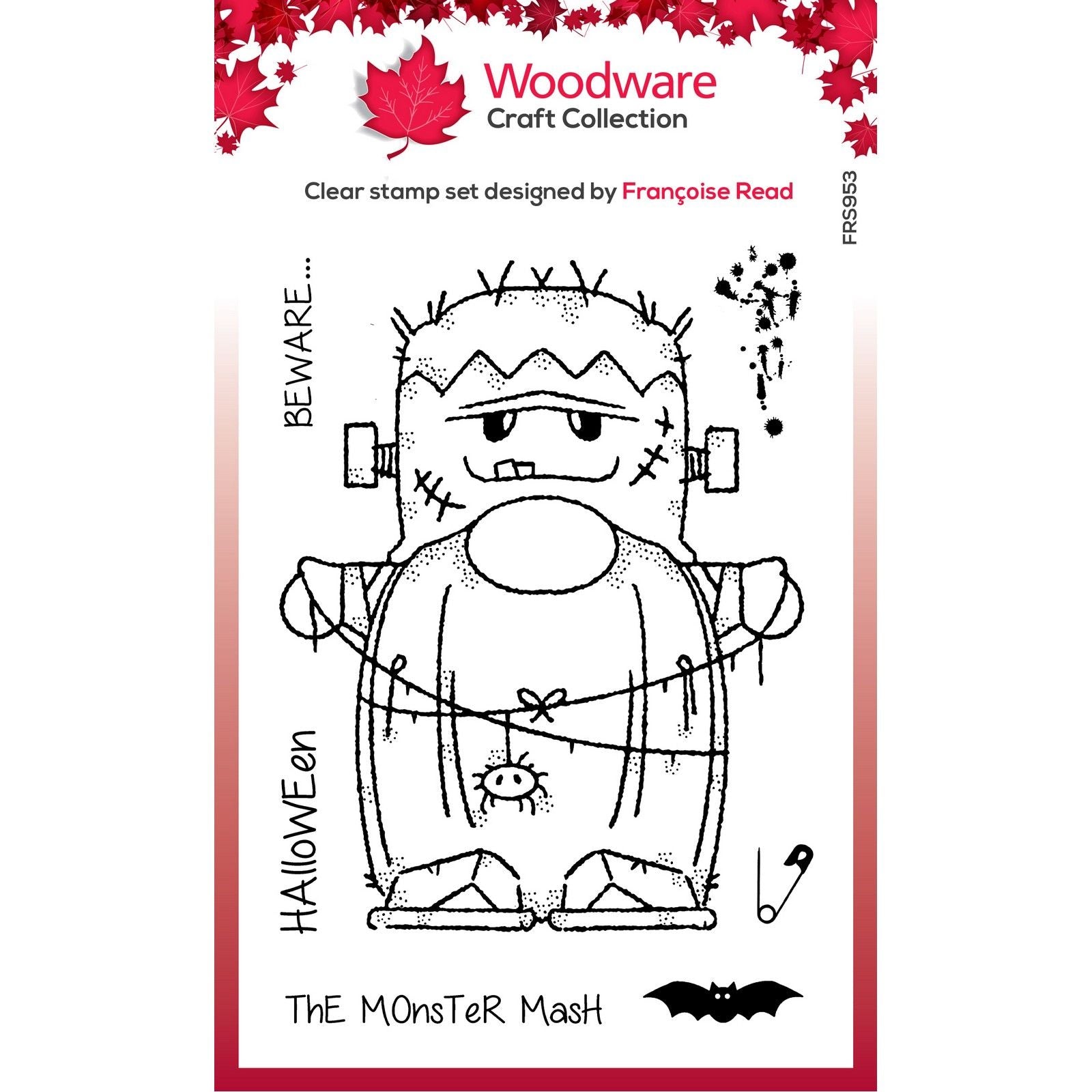 Woodware • clear singles stamp frank gnome