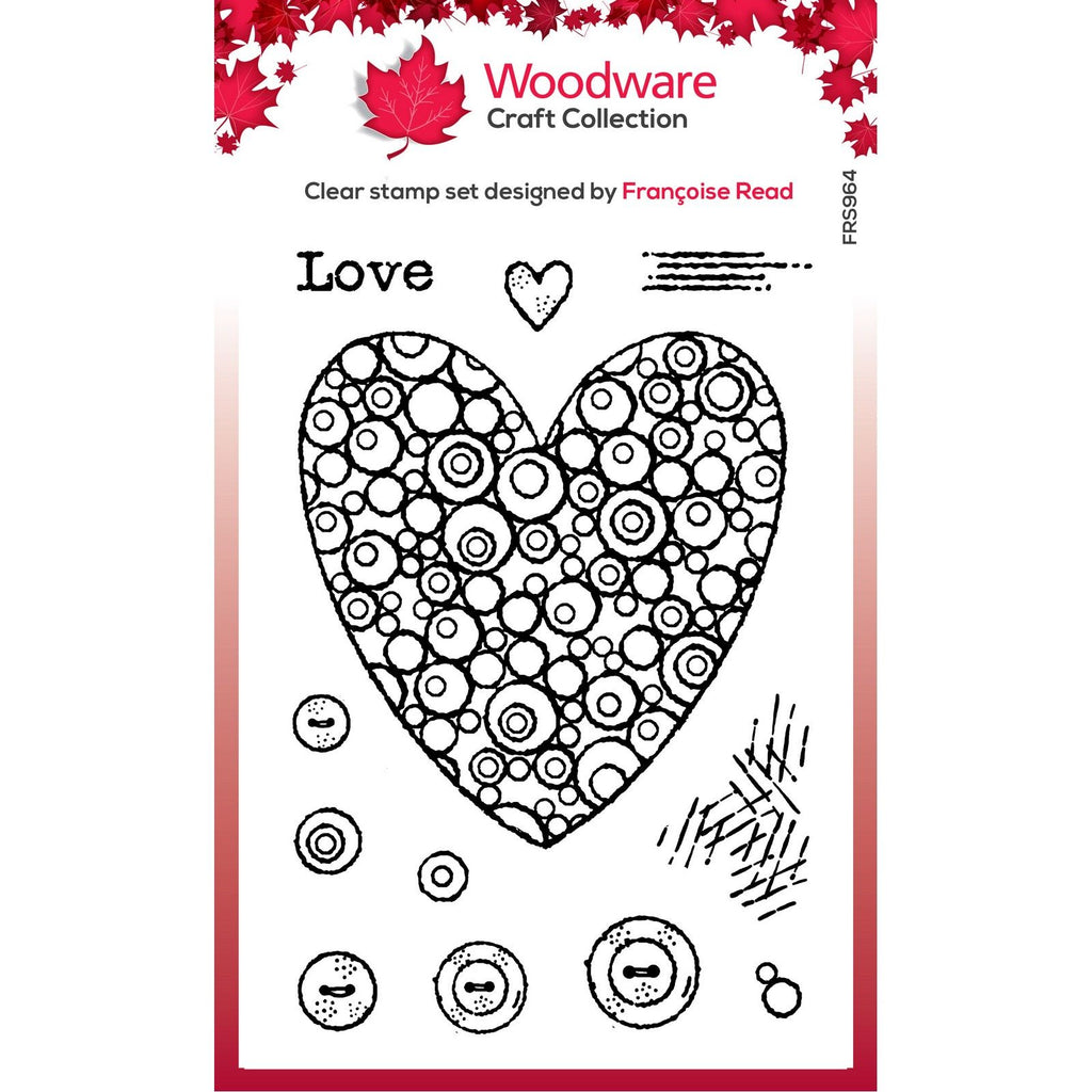 Creative expressions • clear stamp set bubble heart