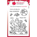 Woodware • clear singles stempel rooster meadow