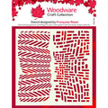 Woodware • stencil pampa