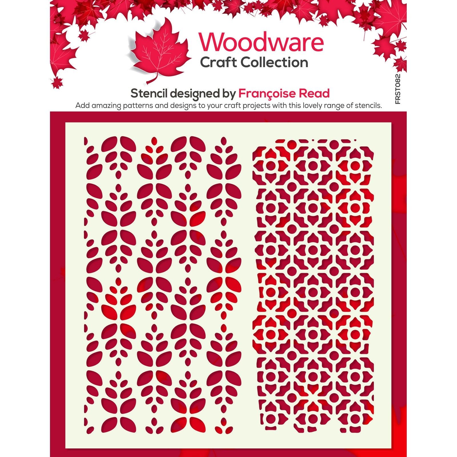 Woodware • stencil medina