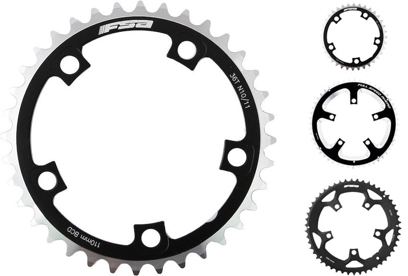 Fsa road pro 5-arm 110mm bolt circle chainring