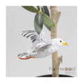 Farmwood animals vogel meeuw vliegend