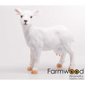 Farmwood animals tuinbeeld geit 28x10x32cm