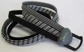 Gazelle Schnellverschluss Schwarz Silber mit PVC-Haken (UK)