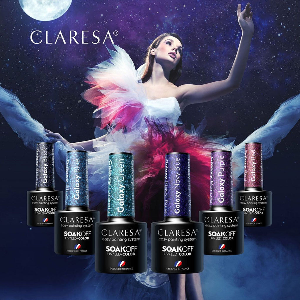 Claresa uv led gellak 5ml galaxy blue