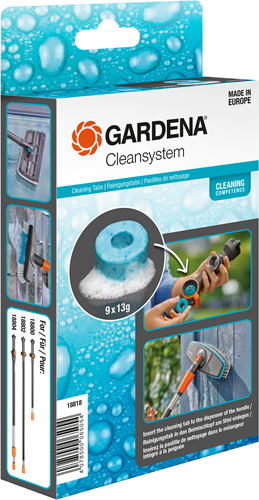 Gardena cleansystem shampoo tabletten - 18818-20