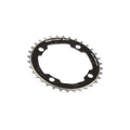 Gebhardt Kettenblatt 34 Zähne, Lochkreis 104 mm, 4-armig, schwarz
