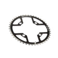 Gebhardt Kettenblatt 46 Zähne, Lochkreis 104 mm, 4-armig, schwarz
