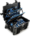 Gedore 17.19 p | jumbo 6700 | b w gereedschapskoffer | verrijdbaar | 100-delig - 8087270