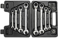 Gedore red r07203012 ringratel-steeksleutelset | metrisch 8 - 19 mm | 8-delig - 3300059 - r07203012