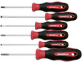 GEDORE rotes Schraubendreher-Set Querkopf (pH) + Schlitz 6-teilig