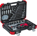 Gedore red r46003092 dopsleutelset 1 4 + 1 2 92-delig 3300062 - r46003092