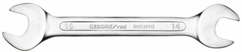 Gedore steeksleutel | sw 24x27 mm | l 245 mm - 3301077