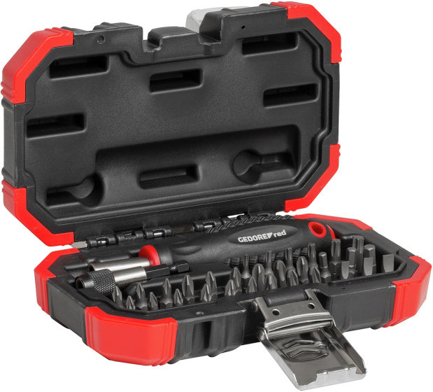 Gedore Red Bitset mit 32-teiligem Bit-Schraubendreher