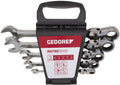 Gedore red r07305005 | ringratel-steeksleutelset met kniegewricht | 8 - 19 mm | 5-delig - r07305005