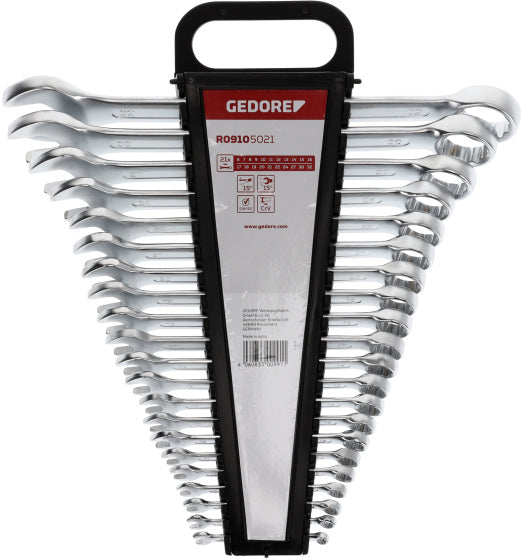 Gedore Ringstichschlüssel SW 6-32 mm Silber 21-teilig
