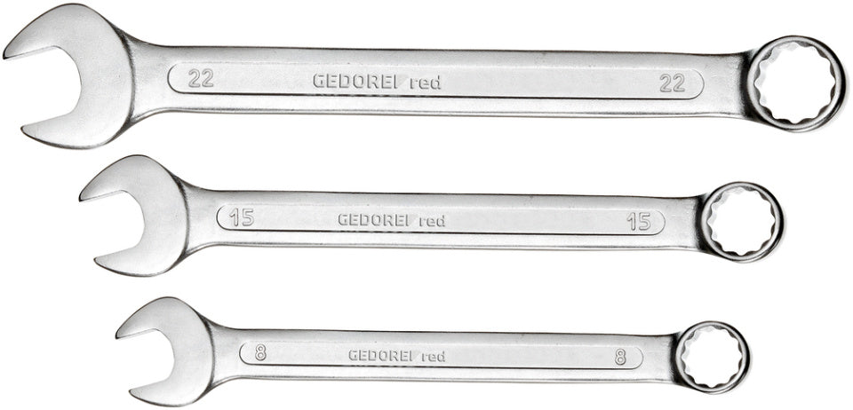 Gedore Ringstichschlüssel SW 6-32 mm Silber 21-teilig