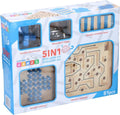 Bongers Toys Denkspiele 5in1, 81 Teile.