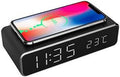 Enzo gembird digitale wekker met draadloze laadfunctie voor smartphone - 8140250