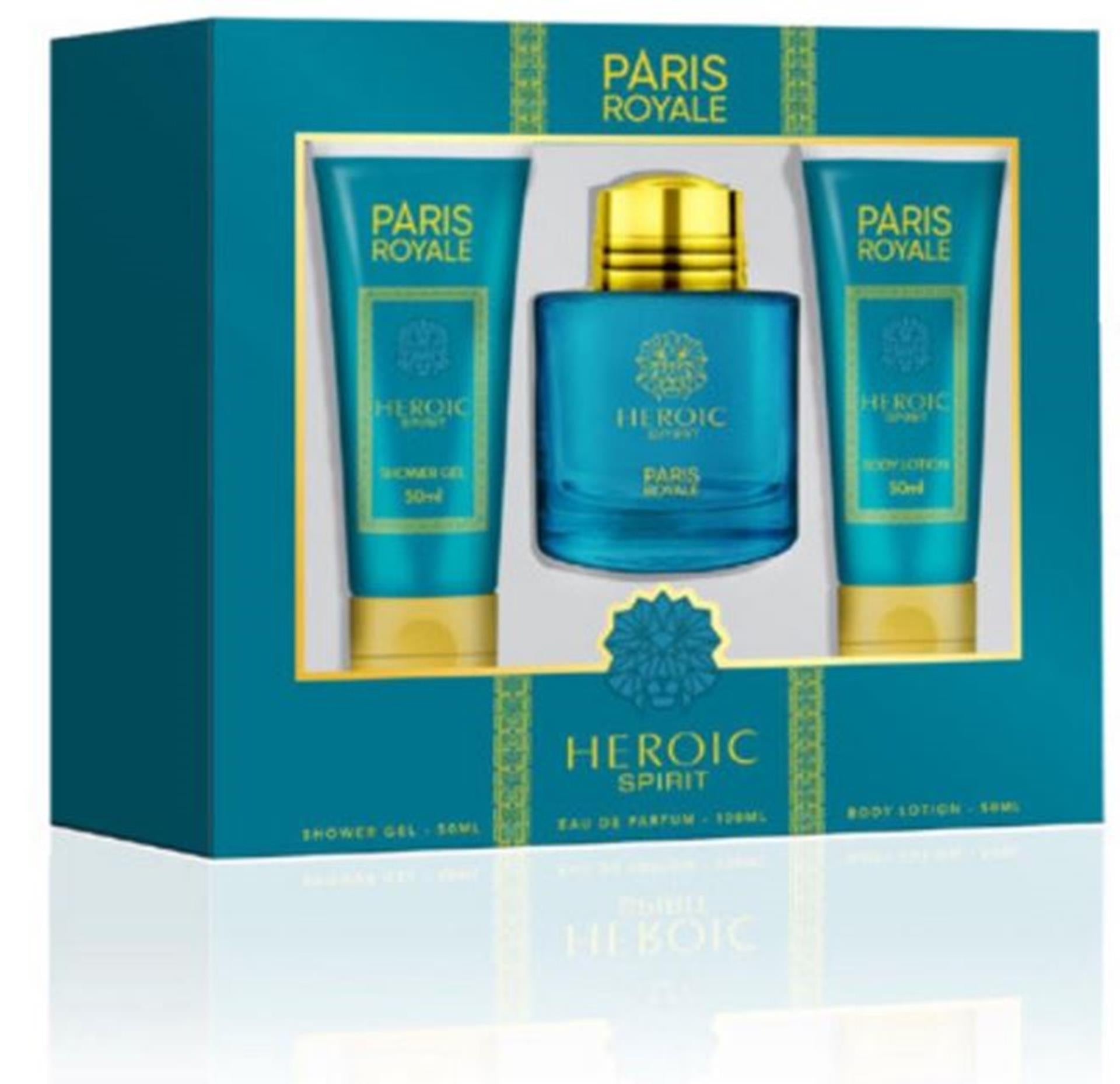Giftset paris royale heroic 3-delig