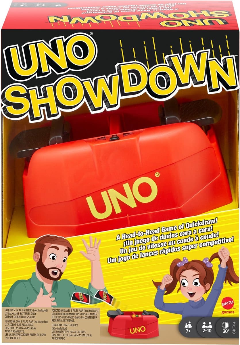 Boosterbox Mattel - Uno Showdown Kartenspiel