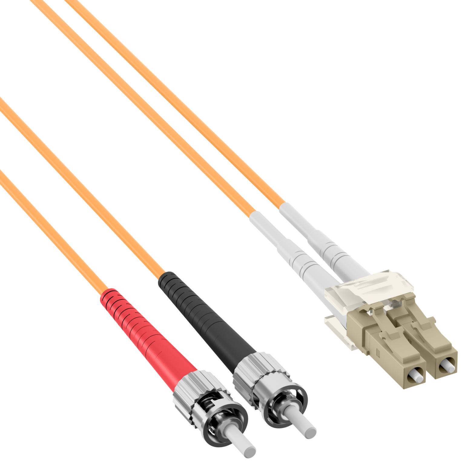 E-vision glasvezel kabel - lc st - om2