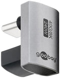 Enzo goobay usb-c adapter | male female | u vorm | 180 graden adapter - 9550436