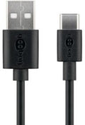 Enzo goobay usb-c laadkabel 3m zwart - 9550320