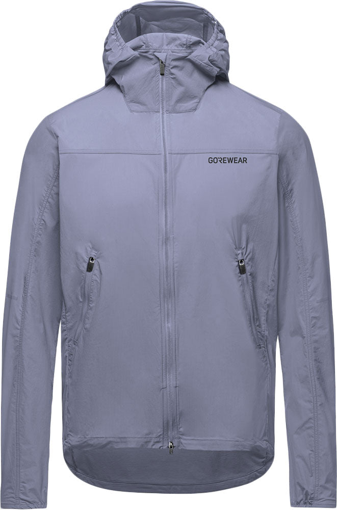 Gorewear fernflow hooded windbreaker - windbreaker