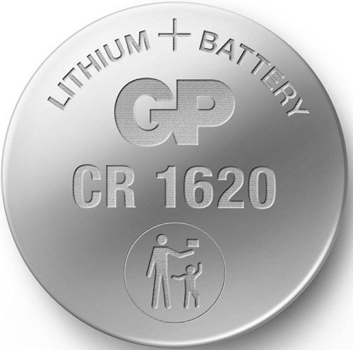 GP CR1620 Lithium 3 Volt Blister 1 3212298