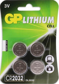 GP -cr2032 c4 Lithium-Knopfzellenbatterie cr2032 3V-Blisterkarte