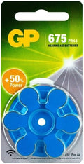 Gp gehoor batterij za675 blister(6) - 3221916