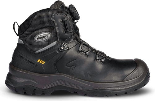 Grisport safety 903l 33348 boa s3 | zwart | maat 41 - 8713458015077