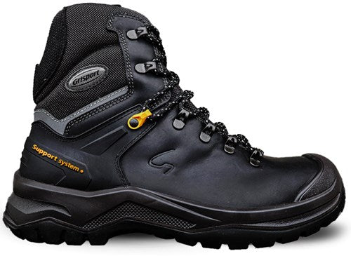 Grisport safety 905l zipper s3 | zwart | maat 45 - 8713458015312