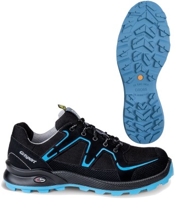 Grisport safety cross safety enduro 33604 laag s3 grijs blauw - maat 43 - 00.049.009.43