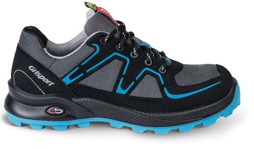 Grisport safety cross safety serena 33600 dames laag s3 grijs blauw - maat 38 - 00.049.005.38