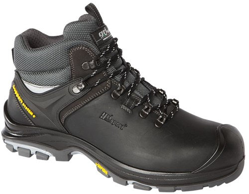 Grisport safety yucon 33506 hoog s3 zwart grijs - maat 40 - 11.049.048.40