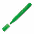 Van der doelen tekstmarker groen van faber castel met makkelijke grip
