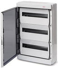 Enzo groepenkast leeg 3 rij met deur + dinrail ip65 - 4517696