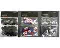 Haarelastiekjes zak a 120stuks assorti