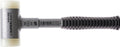 Halder kunststofhamer | lengte 310 mm hoofd-d. 50 mm | stalen buis terugslagvrij | hard nylon wit | 1 stuk - 3377.050 - 3377.050