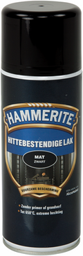 Hammerite hittebstendige lak | mat | zwart | spray - 5093640