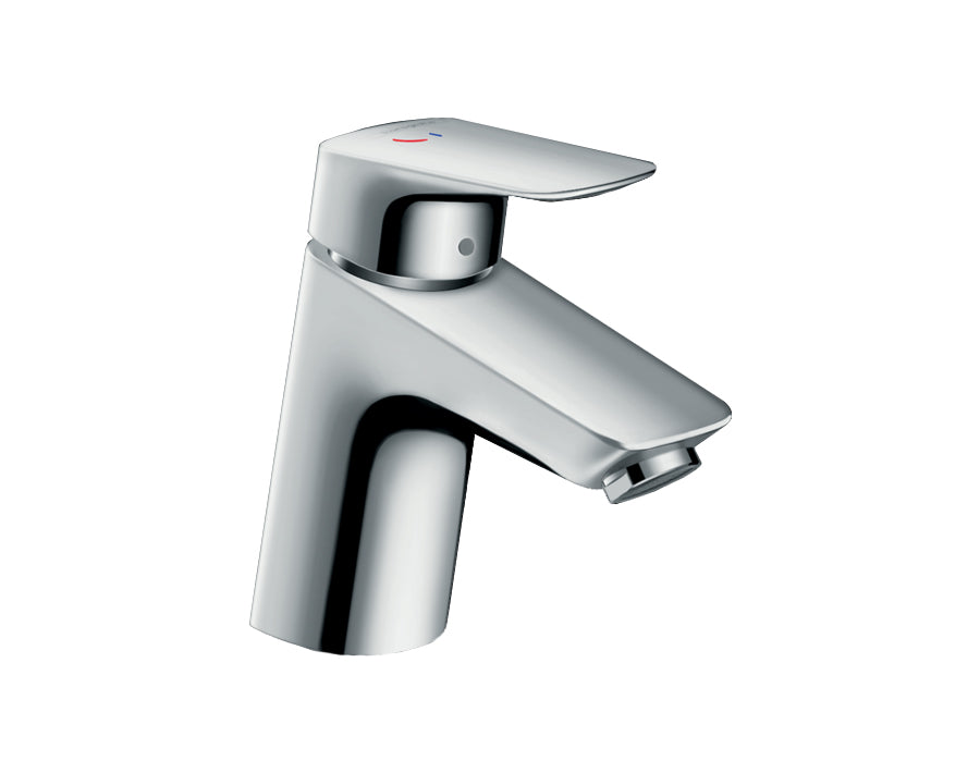 Hansgrohe wastafel mengkraan - logis ééngreeps 70 coolstart - met trekwaste