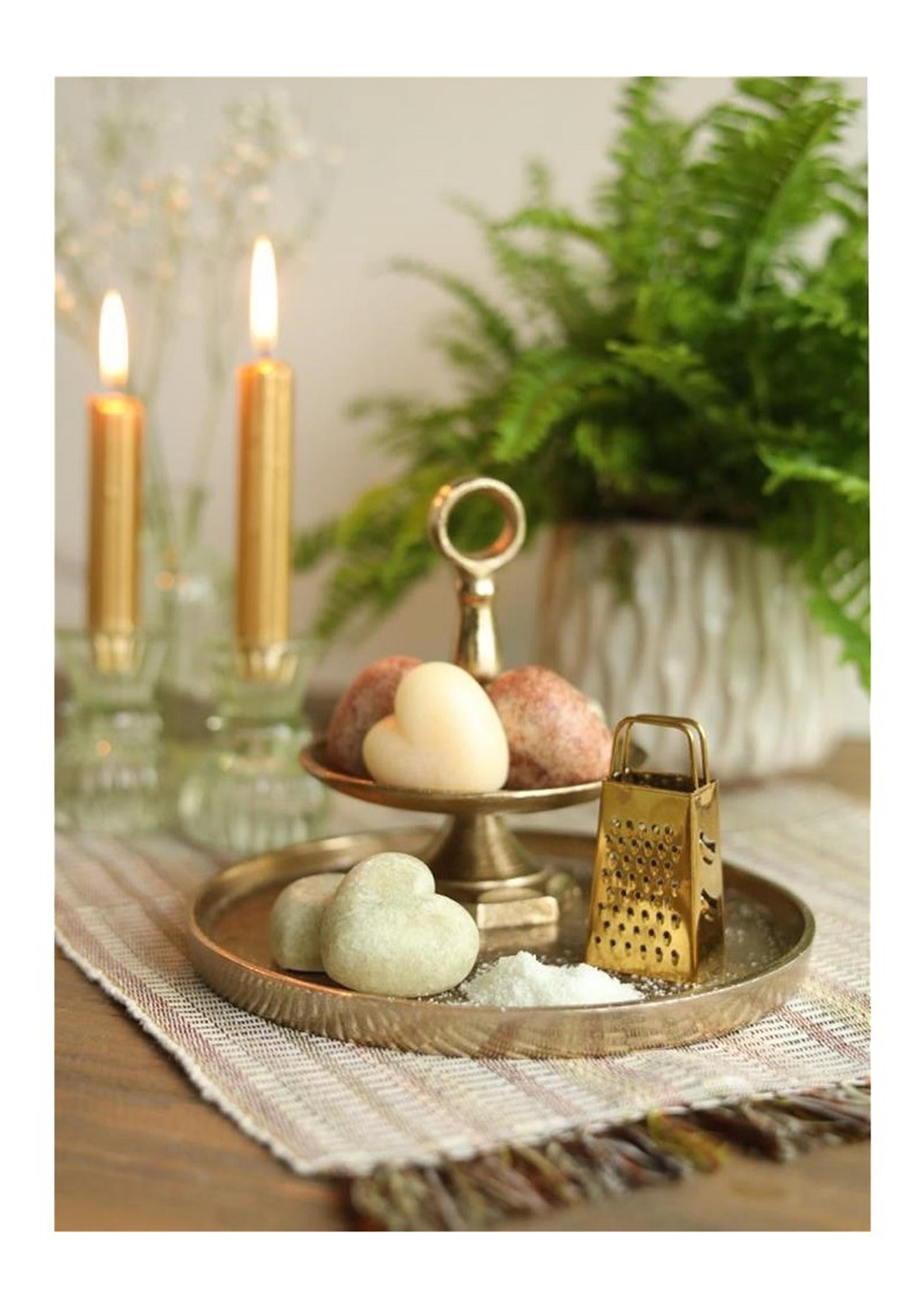 Ideas 4 seasons geurblokje hart vanilla set a 3 stuks