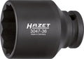 Hazet krachtdopsleutel 3047-36 · 1 2 inch (12,5 mm) vierkant hol · buitentwaalfkant tractieprofiel · sw 36 mm