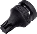 Hazet krachtdopsleutelbit 995s-t55 · 1 2 inch (12,5 mm) vierkant hol · binnen-torx®-profiel · sw t55